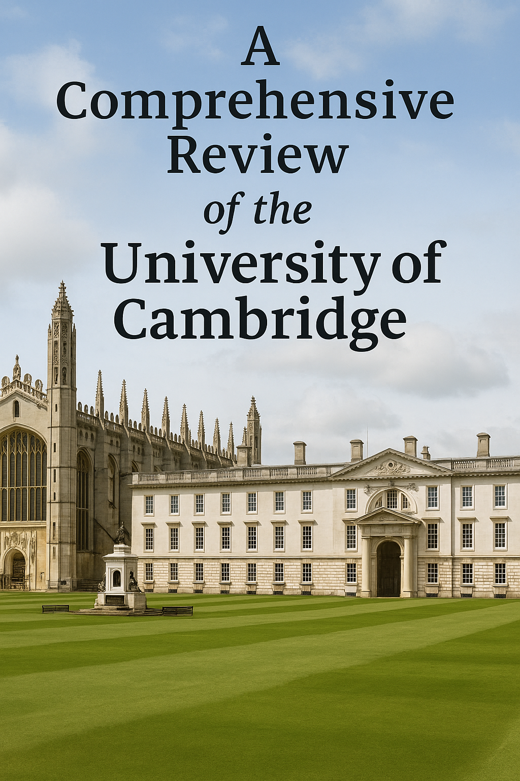 A Comprehensive Review of the University of Cambridge