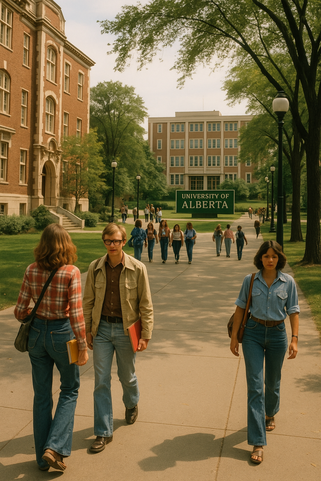 A Nostalgic Tour of the University of Alberta Campus